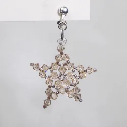Clips  - Silver 925 - Earrings Ara - Clips  - Silver 925 - Argent 925